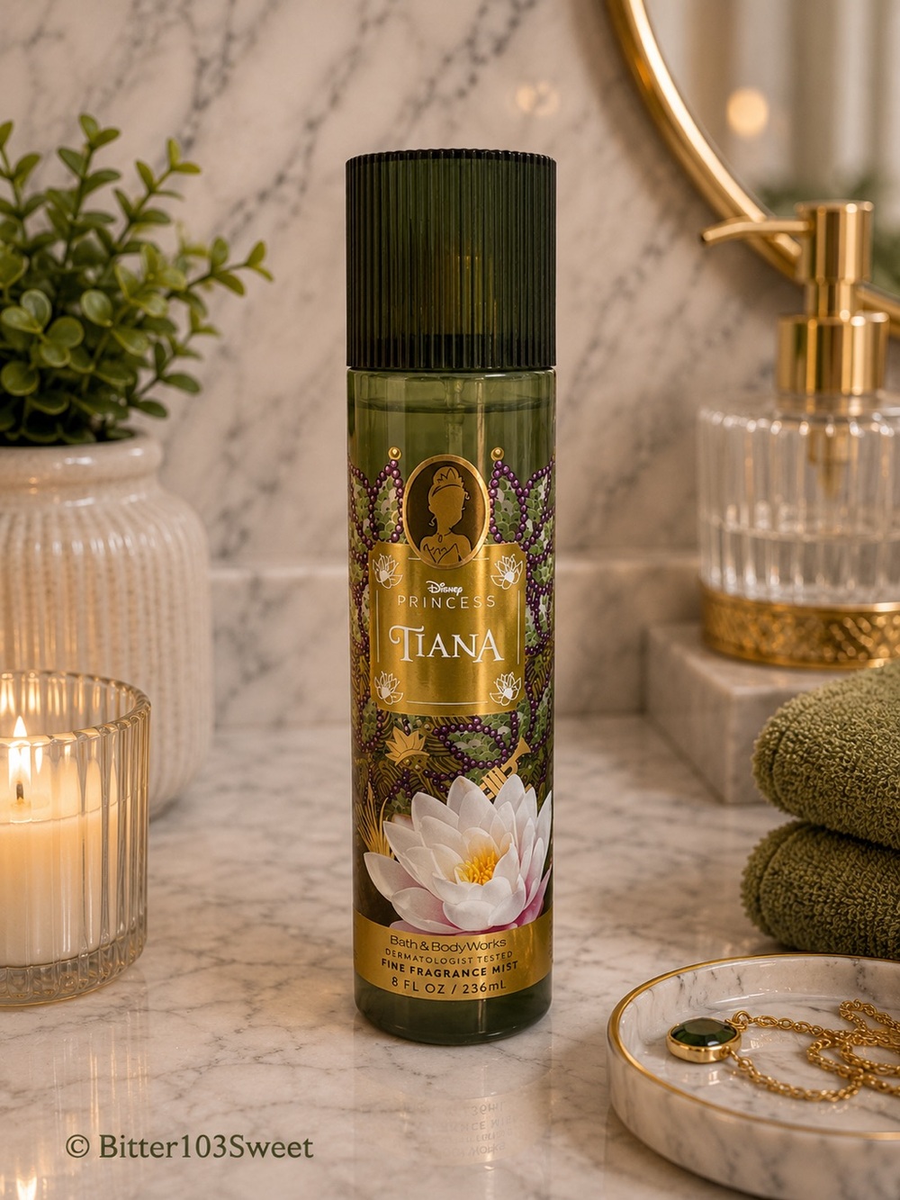 Bath & Body Works x Disney Princess Tiana Fine Fragrance Mist